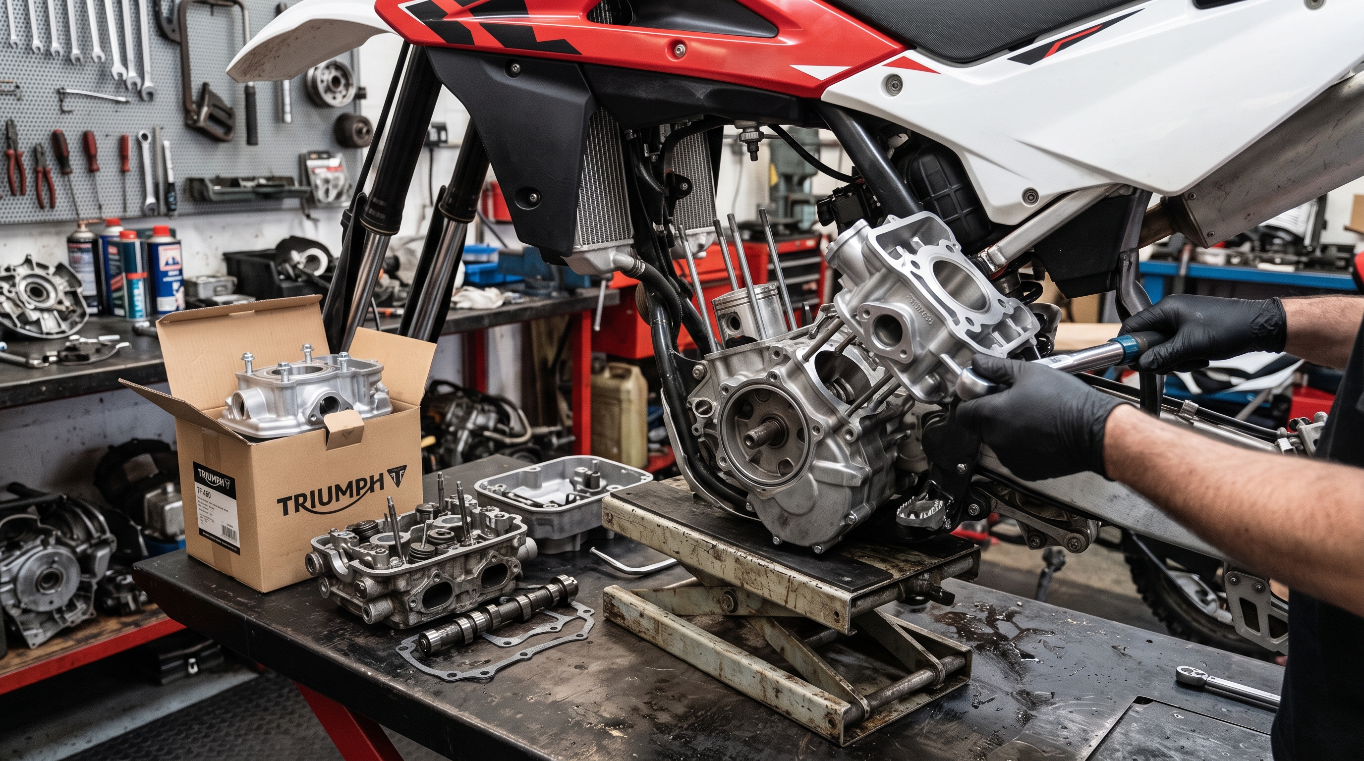 Triumph TF 450: Rückruf zwingt zum kompletten Zylinderkopf-Tausch