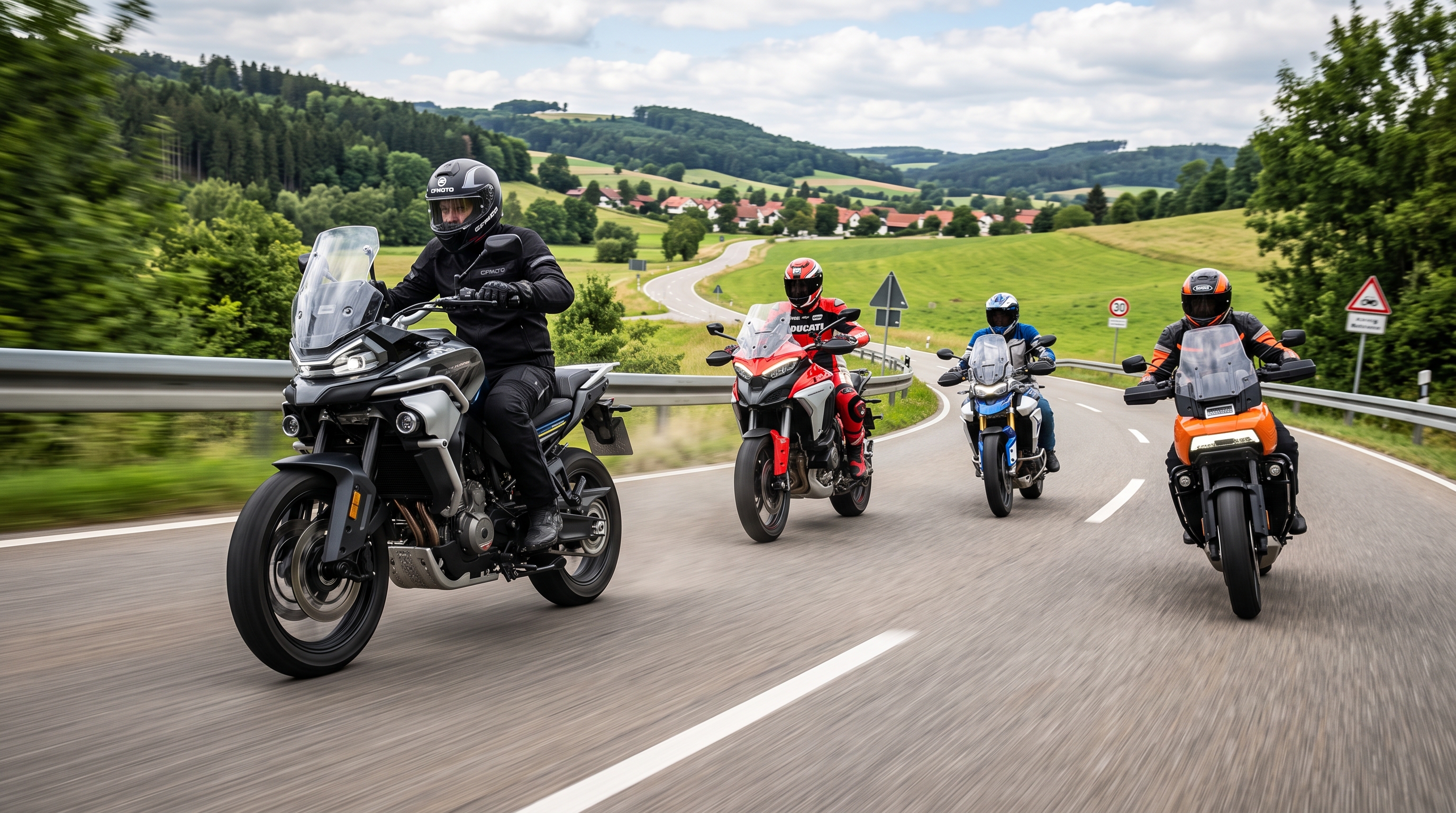 CFMoto überholt Triumph, Ducati und Harley im deutschen Markt