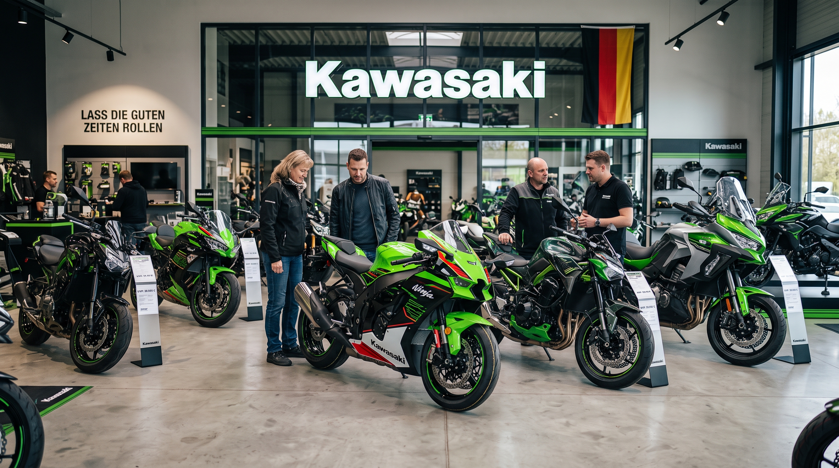 Kawasaki Modelljahr 2027: Alle deutschen Preise im Überblick