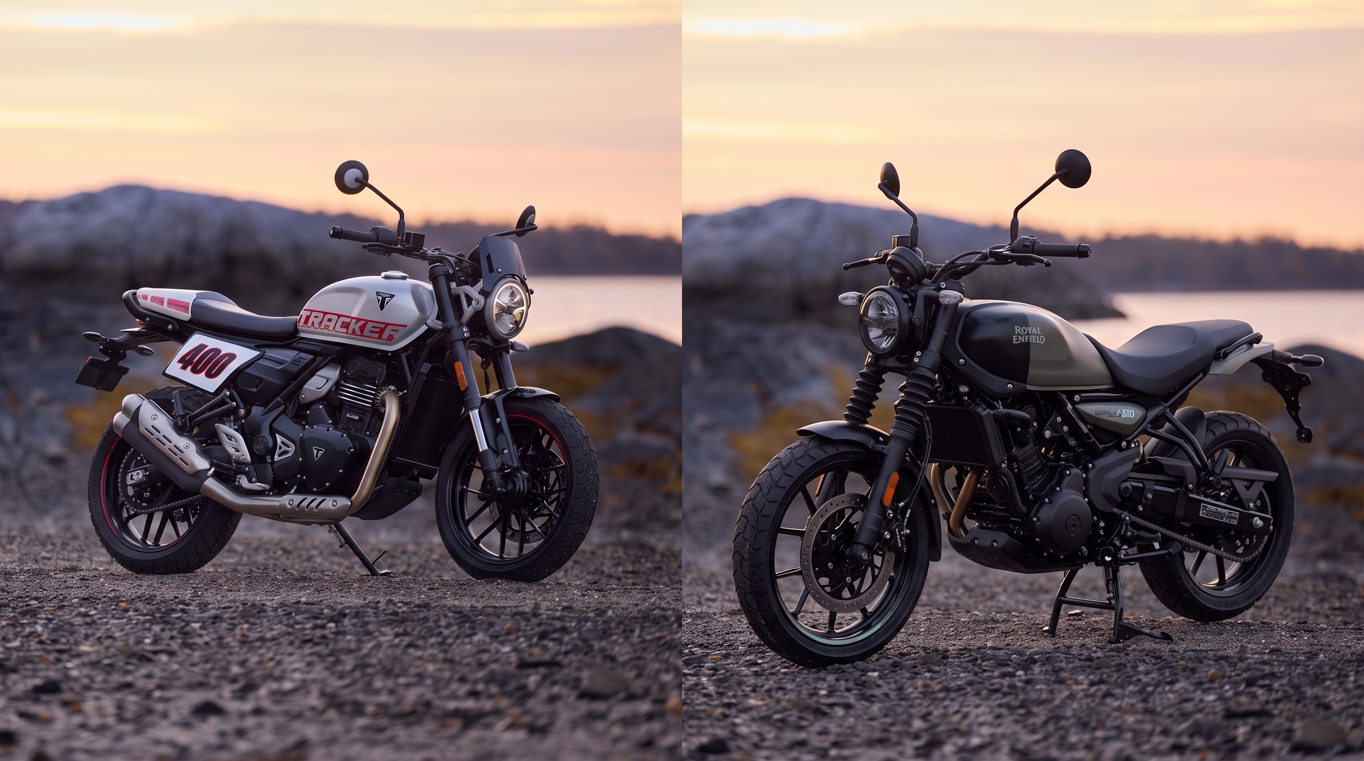 Triumph Tracker 400 vs. Guerrilla 450: welcher A2-Single?
